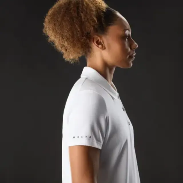 Musto Evo Crew Sunblock Short-Sleeve Polo Γυναικείο White - 10 3