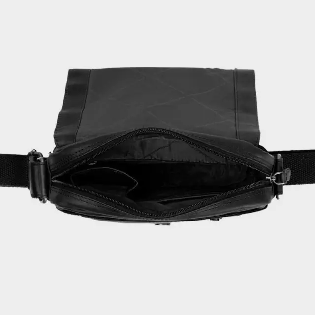 Δερμάτινο Τσαντάκι Χιαστί The Chesterfield Brand C48.055000 Μαύρο - ONESIZE 3