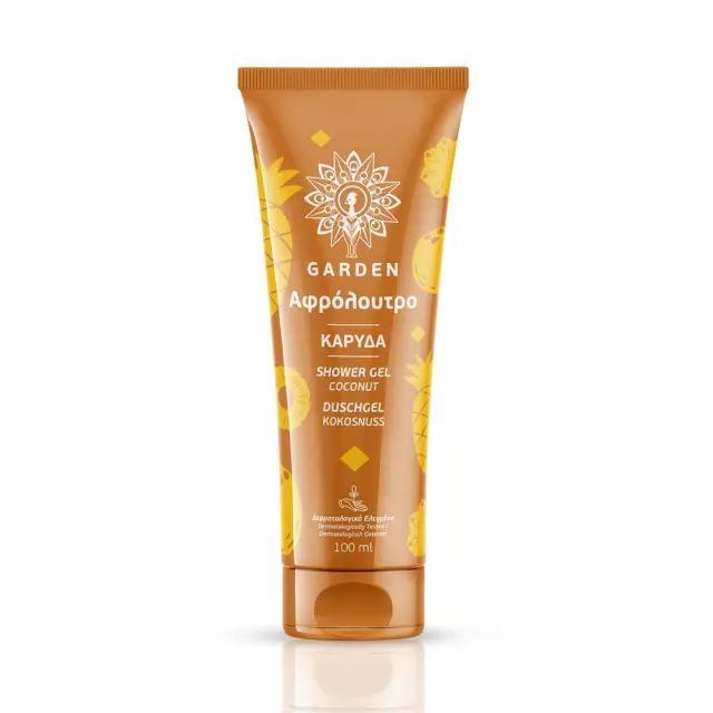 GARDEN Shower Gel Coconut Αφρόλουτρο Καρύδα 100ml