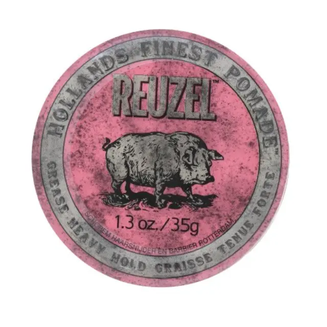 Reuzel Pink Pomade hair pomade for strong fixation 35 g