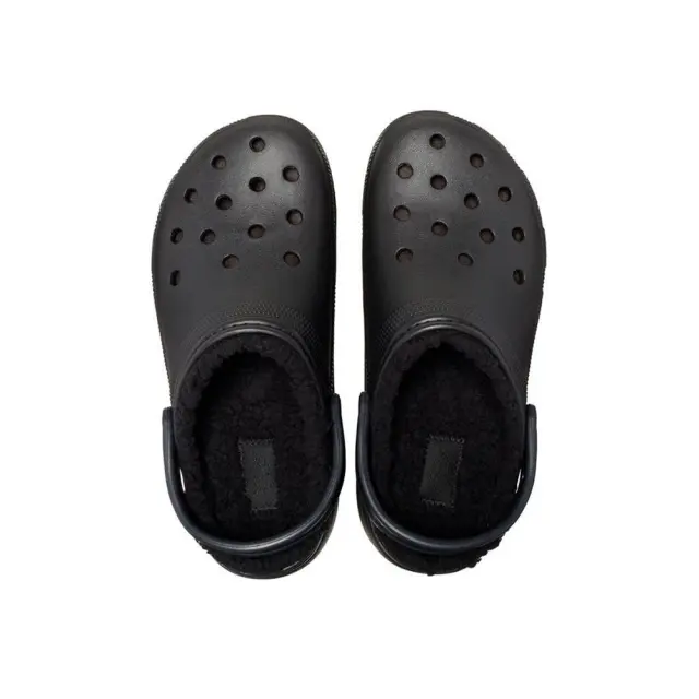 Crocs Classic Platform Lined Clog (207938-001) - Μαύρο 3