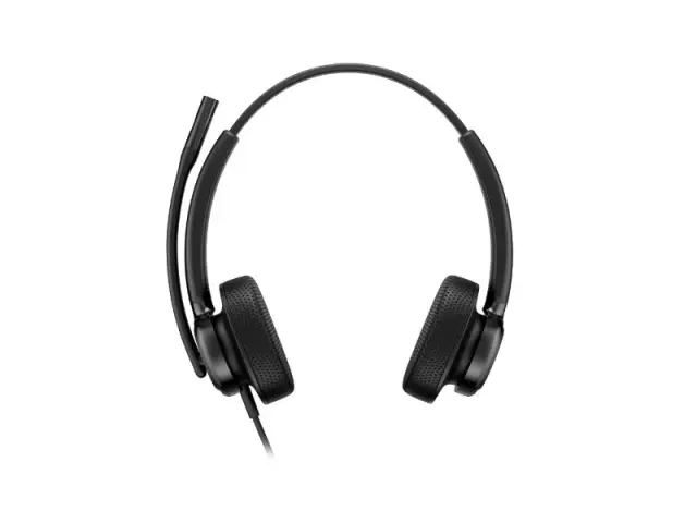 HP Poly Mission 420 Stereo USB Wired Headset (D14Z3AA)