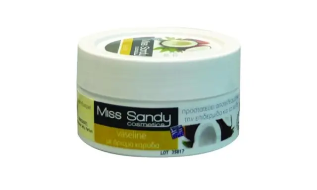 Miss Sandy Βαζελίνη με Άρωμα Καρύδας 200ml