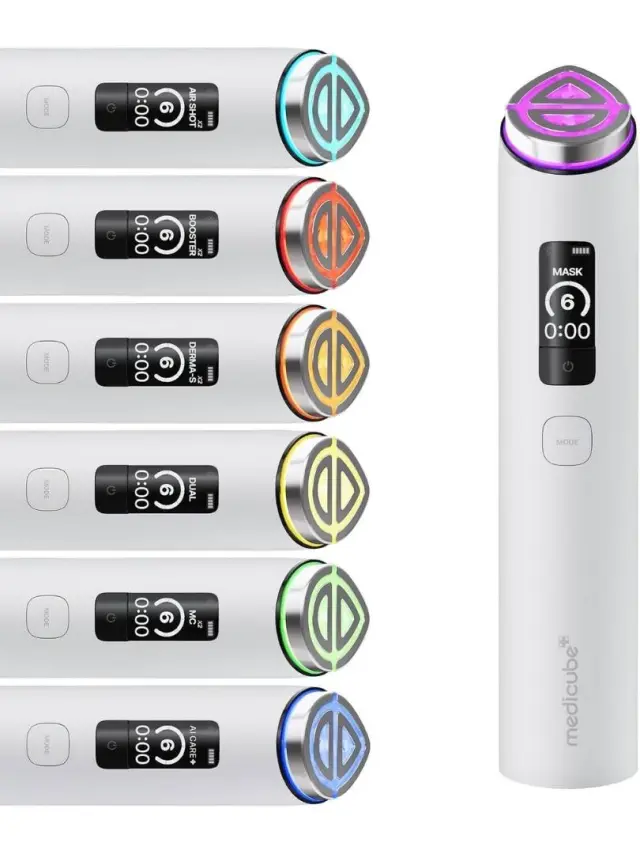 Medicube AGE-R Booster Pro X2 White Edition - Συσκευή Ενίσχυσης & Περιποίησης Προσώπου 7-σε-1 σε Λευκό Χρώμα