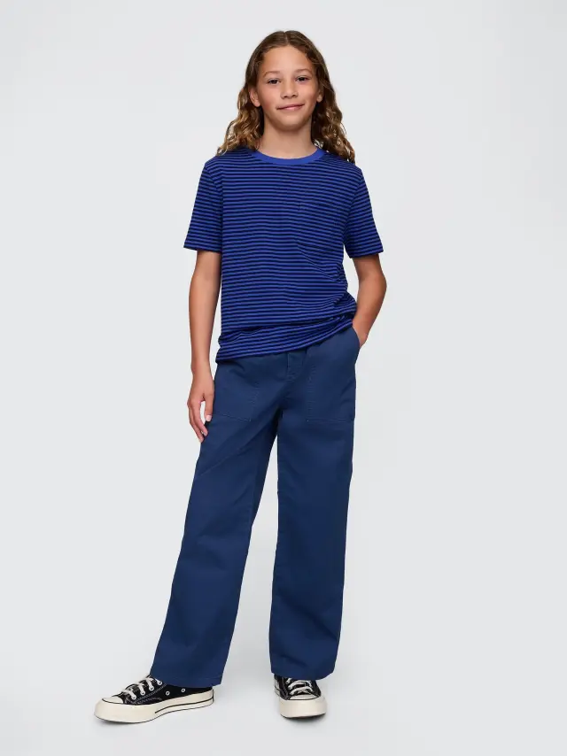Παιδικό UltraSoft Easy Khakis Παντελόνι Blue shade