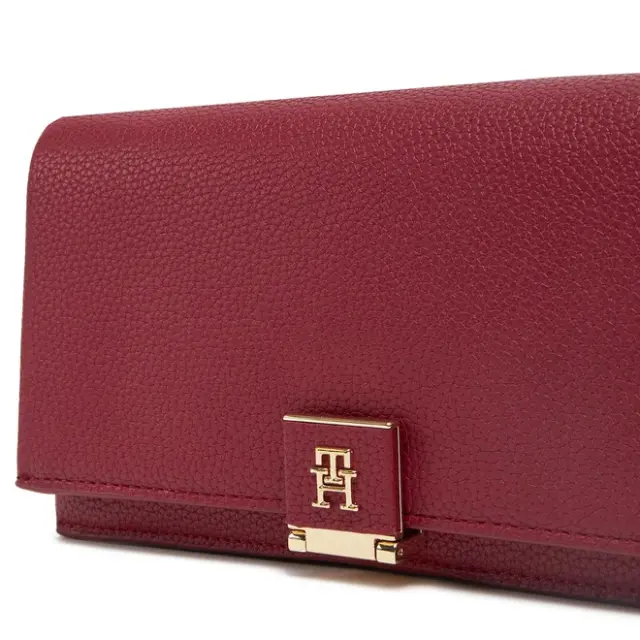 Γυναικεία Τσάντα Tommy Hilfiger Flap W/Chain AW0AW17403 XJS Κόκκινη Κόκκινο - One Size 3