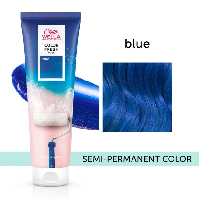 Wella Professionals Color Fresh Blue Coloring Mask 150ml 2