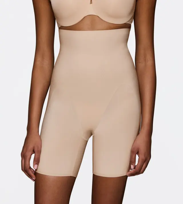 Triumph Λαστέξ BMU Illusion Curve Super HW Mid-Thigh Μπεζ