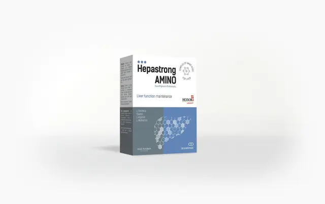Honora Pharma Hepastrong Amino Συμπλήρωμα Διατροφής με Αμινοξέα & Χολίνη, 30caps
