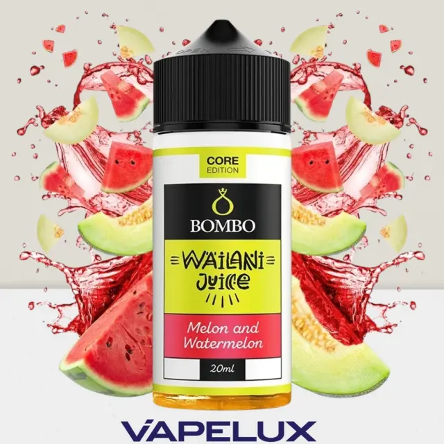Bombo Wailani Juice Core Edition Flavor Shots Melon and Watermelon 20ml to 120ml