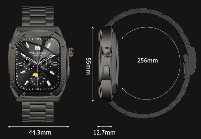 Smartwatch - Z17 Max - Stainless Steel - 814253 - Silver 3