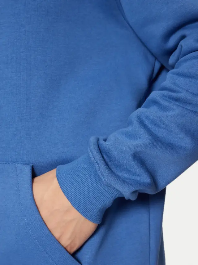Tommy Hilfiger - Ανδρικό Φούτερ με Κουκούλα και Τσέπες DM0DM20746-C6E Μπλε - XL 2