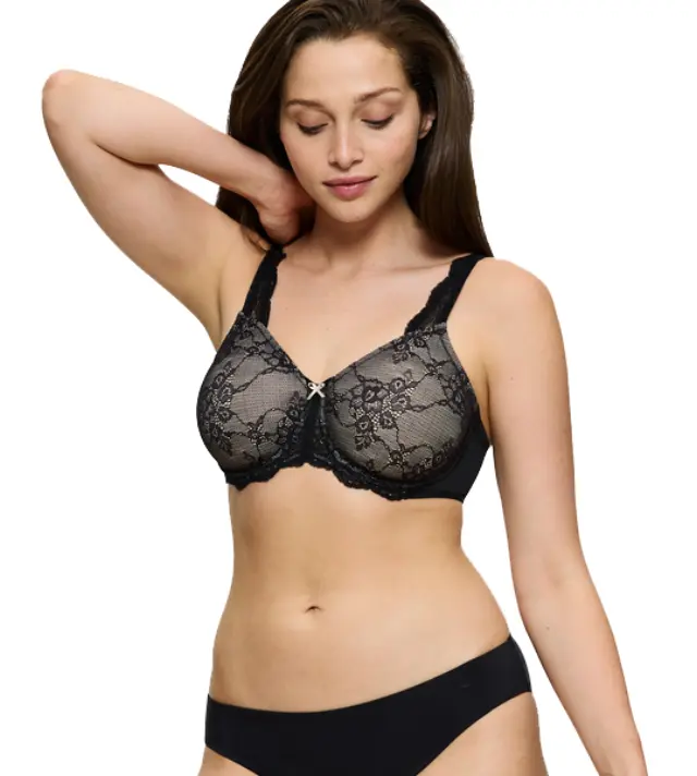 Triumph Γυναικείο Σουτιέν Contouring Sensation W01, Χρώμα Μαύρο - 75E