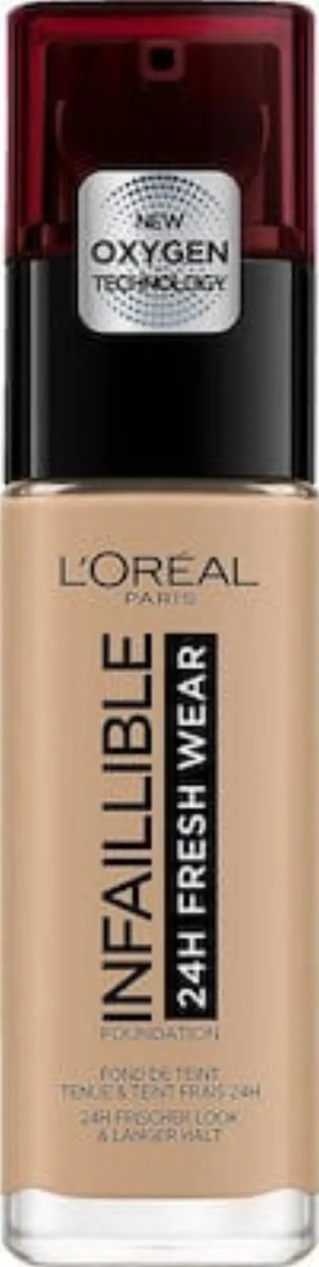 L'Oreal Paris Infaillible 32H Fresh Wear Foundation, No 220 Sand, Neutral Undertone ,Υγρό Foundation για Λάμψη 30ml