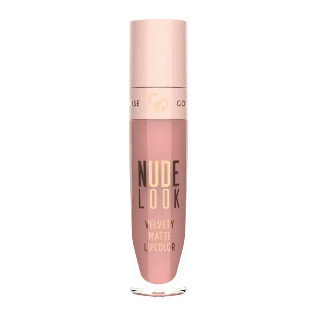 Golden Rose Nude Look Velvety Matte Lip Color Υγρό Κραγιόν 03 Rosy Nude 5.5gr