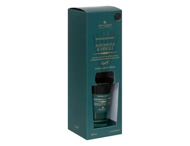 Αρωματικό Xώρου με Sticks Alma Atmosphera με άρωμα Patchouli - Neroli και χωρητικότητα 200ml 200619D