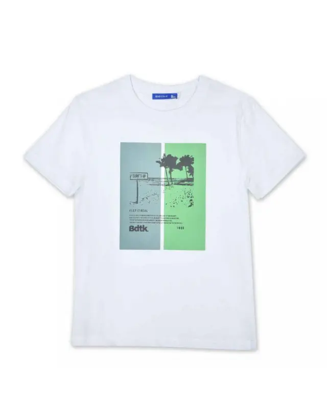 Bdtk T-shirt White 1241-754228