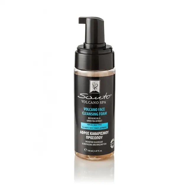 Αφρός Καθαρισμού Προσώπου Santo Volcano 150ml