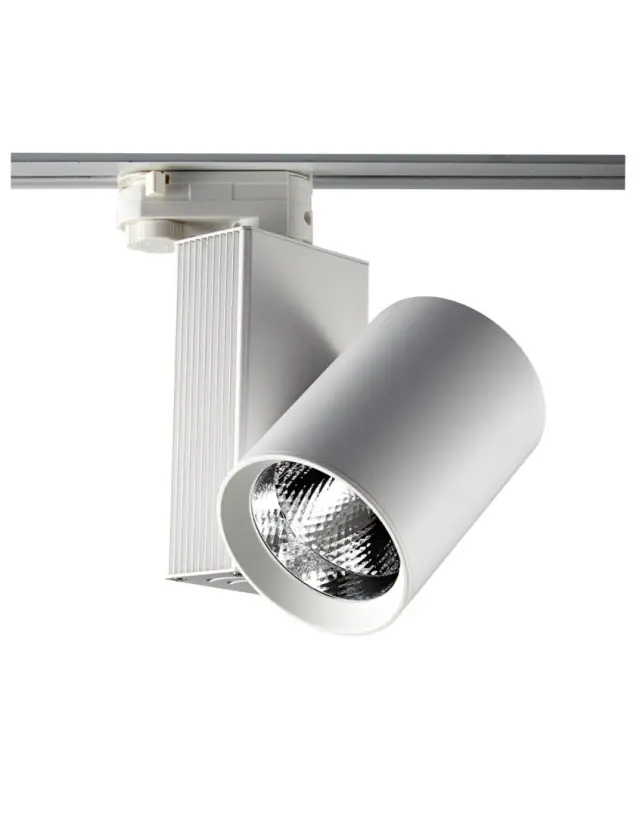 ΦΩΤΙΣΤΙΚΟ ΣΠΟΤ ΡΑΓΑΣ 20W 2700K 1800lm 38° ΛΕΥΚΟ ΜΕ 3Φ ΑΝΤΑΠΤΟΡΑ UNIVERSE