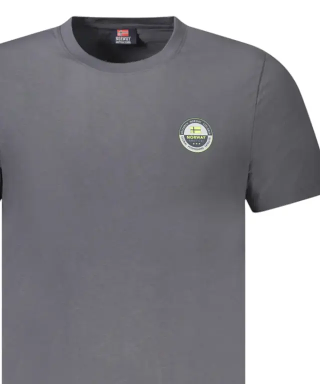 Norway Nautical School - Ανδρικό T-shirt Κοντομάνικο 856032-REVENT Γκρι 3