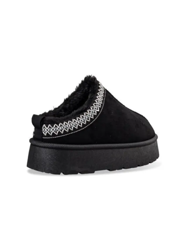 Envie Shoes Κλειστές Γυναικείες Παντόφλες Μαύρες S41-20480-34 2
