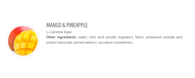 Extrifit Carni Liquid 120,000 mg mango-pineapple, 1000-ml 3