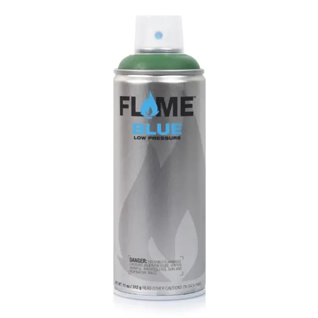 Flame Blue Spray Paint 400ml FB-634 Moss Green