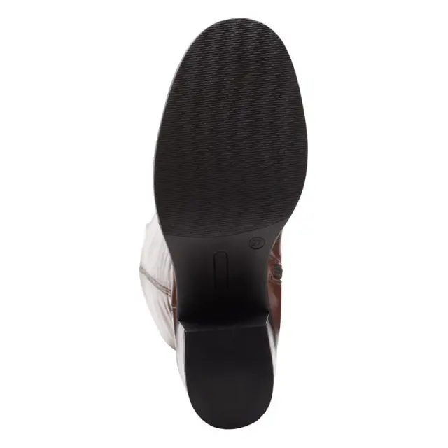 Clarks Valvestino Hi Dark Tan Dark Tan Leather - 42
