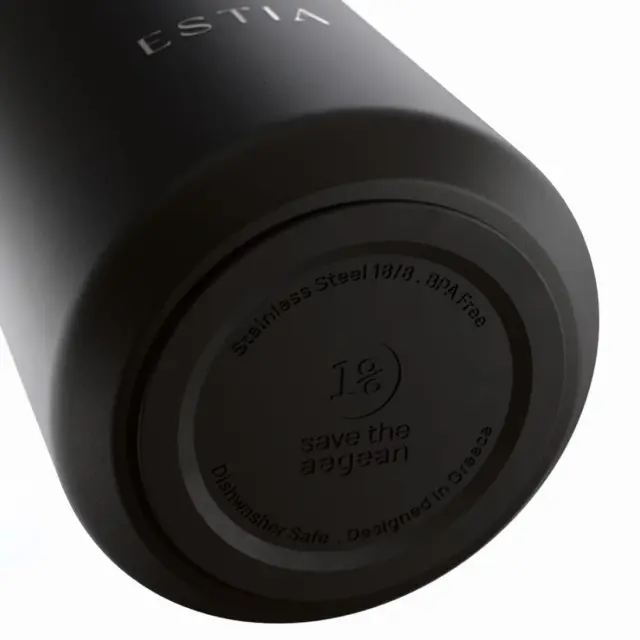 Estia Travel Flask Save The Aegean Pulse Void καπάκι leak proof 0.8lt 3