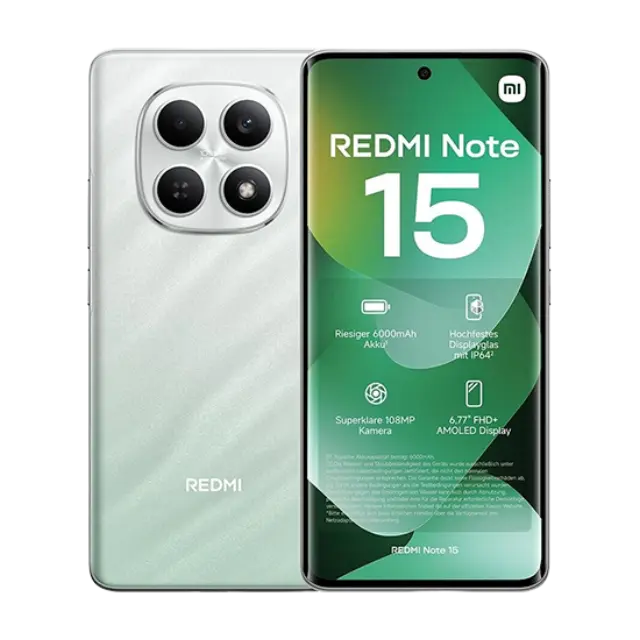 Xiaomi Redmi Note 15 4G NFC Dual Sim 8GB RAM 256GB - Green
