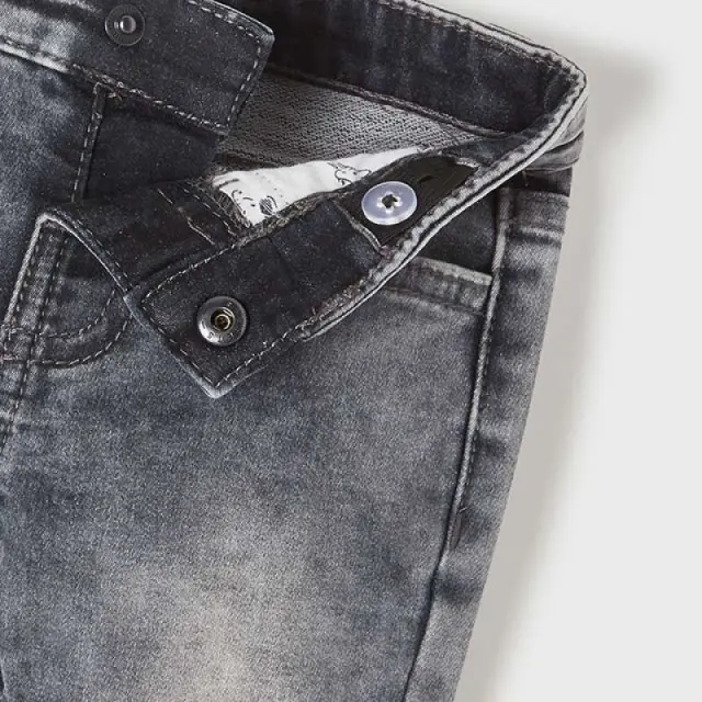 Baby 6 μηνών έως 4 ετών Παντελόνι soft denim γκρι σκούρο - 9M 2