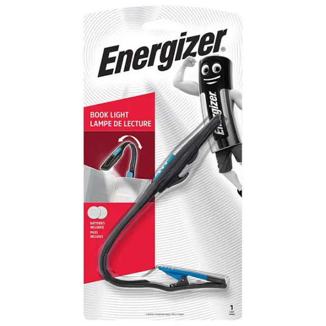 Φακός Energizer Booklite Led 11 Lumens με Μπαταρίες CR2032 2 Τεμ. Μαύρο