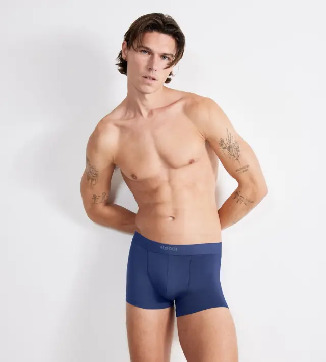 Sloggi Men Μπόξερ Ever Ease Hipster Μπλε 2-Pack