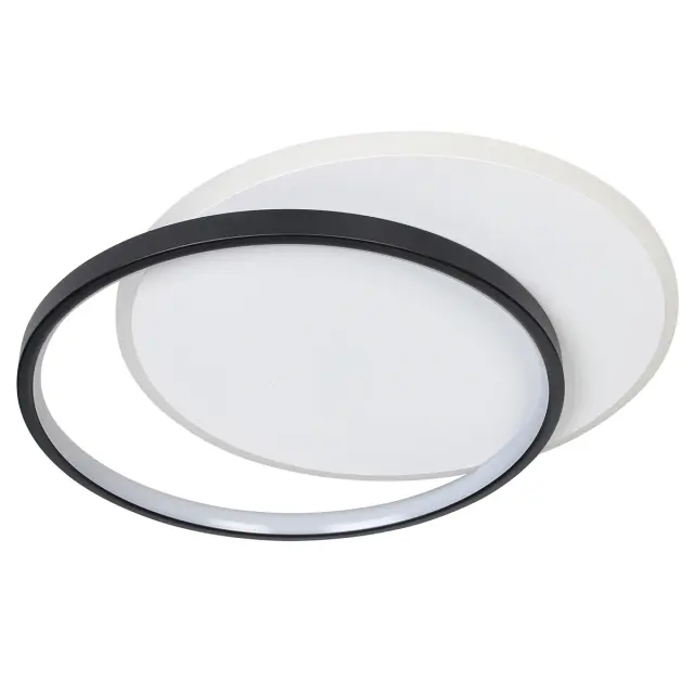 Φωτιστικό οροφής LED 53W 46x39x5,5 εκ. μαύρο με controller - GLOBOBOX 3