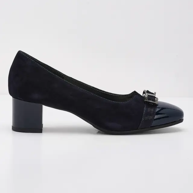 Soffice Sogno Γόβες Γυναικείο δέρμα Nubuck/δέρμα λουστρίνι Μπλέ ASS/9632 NOTTE