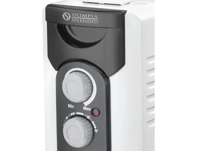 Καλοριφέρ Λαδιού Olimpia Splendid CaldoRad 11 με ισχύ 2500W και 2 επίπεδα θέρμανσης - White 2