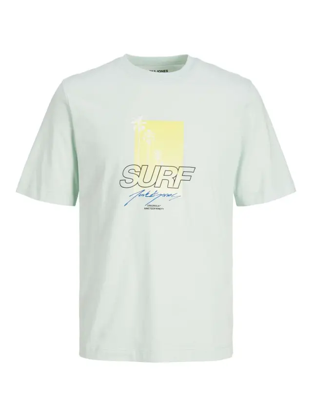 JORTULUM STATEMENT TEE SS CREW NECK Pale Blue