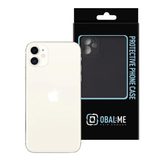 OBAL:ME Matte TPU Case for Apple iPhone 11 Black 3