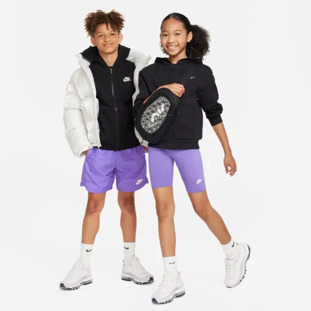 Nike Sportswear Fleece ΠΑΙΔΙΚΗ ΖΑΚΕΤΑ (FD3004-010) - Μαύρο - S 8-10 ετών 2