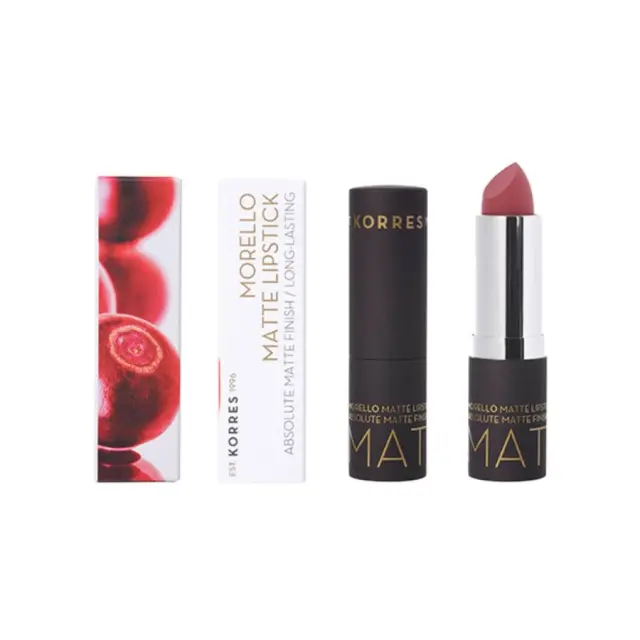 ΚΟΡΡΕΣ Morello Lipstick Matte 23 Natural Purple - Φυσικό Μωβ 3,5g