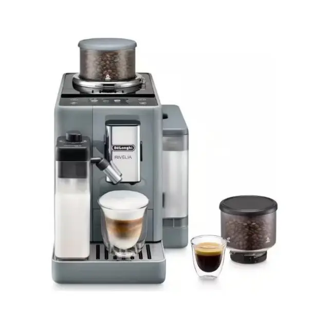 De'Longhi Αυτόματη Μηχανή Espresso Rivelia 1450W 19bar Gray (EXAM440.55.G)