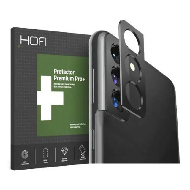 Προστατευτικό Κάλυμμα Κάμερας Hofi Pro+ Samsung Galaxy S21 Plus 5G Metal Styling Μαύρο N55085