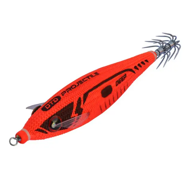 DTD Projectile Full Color – Καλαμαριέρα Long Cast με Full Color Σώμα Red