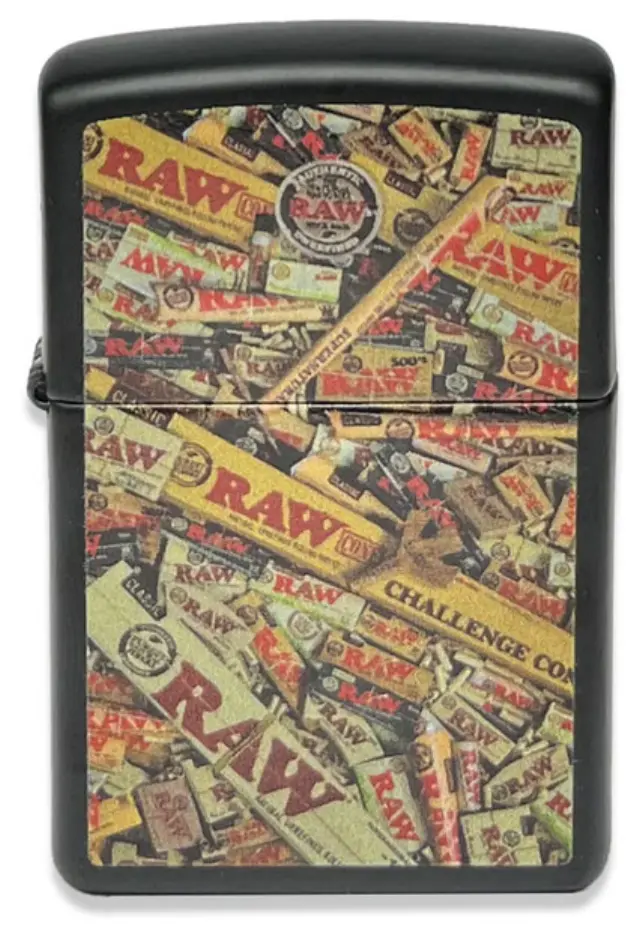 ZIPPO Raw Αναπτήρας - Mix Full Print