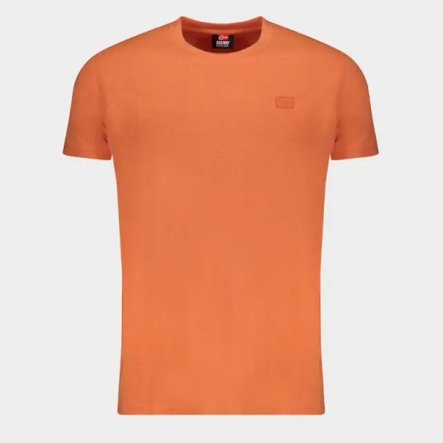 Norway Nautical School - Ανδρικό T-shirt Κοντομάνικο 846061-ORANFL Πορτοκαλί - 2XL