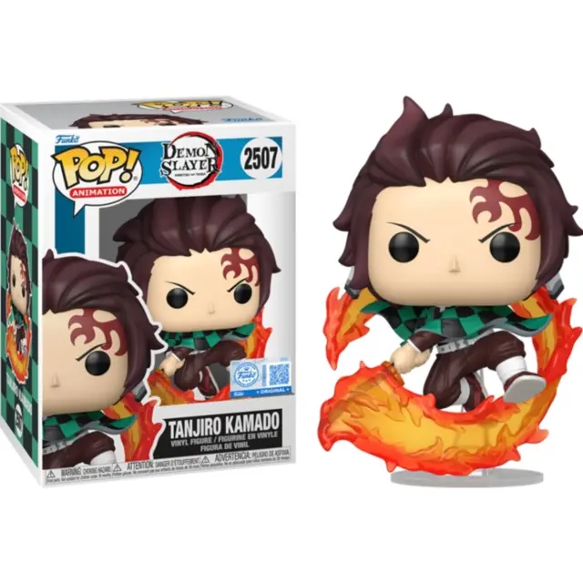 Φιγούρα Funko Pop! Animation: Demon Slayer - Tanjiro Kamado (with Flaming Sword) (Special Edition) #2507