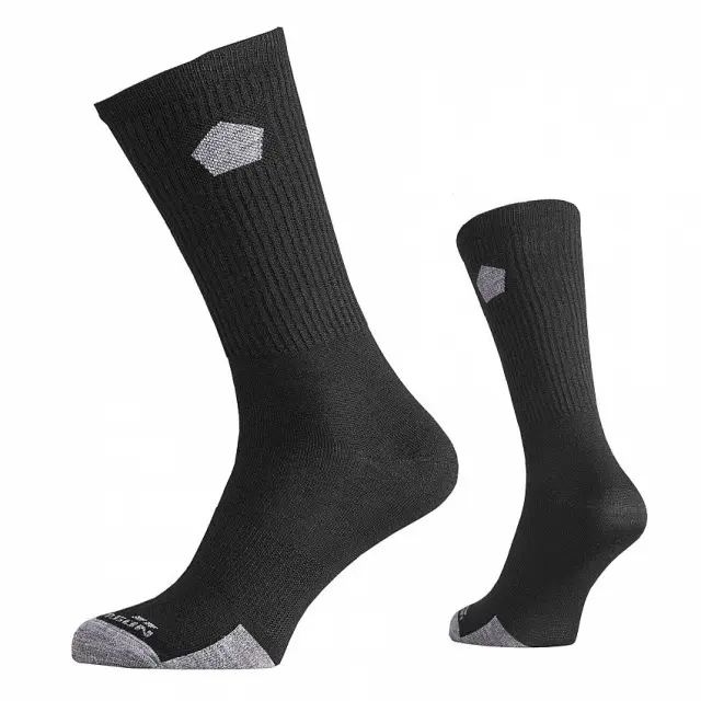 Pentagon Alpine Merino Light Socks-Κάλτσες για Τακτική Χρήση - 01-Black-Μαύρο
