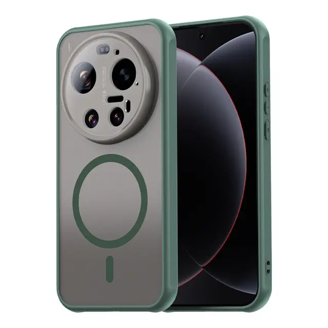 Techsuit® HaloFrost II MagSafe για Xiaomi 17 Ultra- Green 3