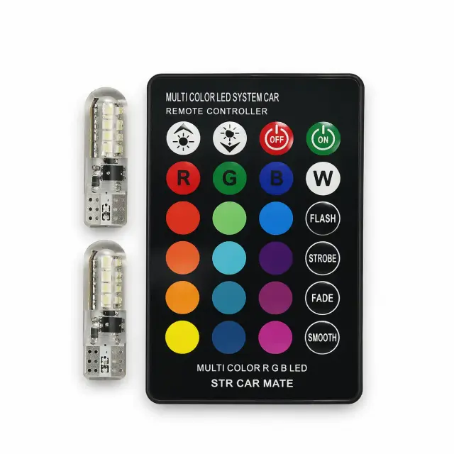 Λάμπες Αυτοκινήτου & Μοτοσυκλέτας T10 LED 12V 1.5W 2τμχ 53125