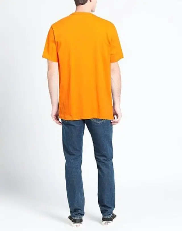 CHAMPION CREWNECK T-SHIRT ΜΠΛΟΥΖΑ ΑΝΔΡΙΚΗ ORANGE 3